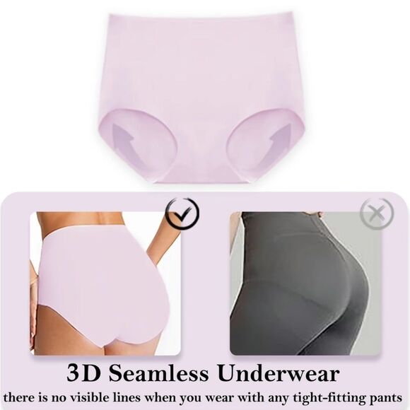 Seamless High-Waist Panties Set of 3 NWOT - Picture 5 of 9